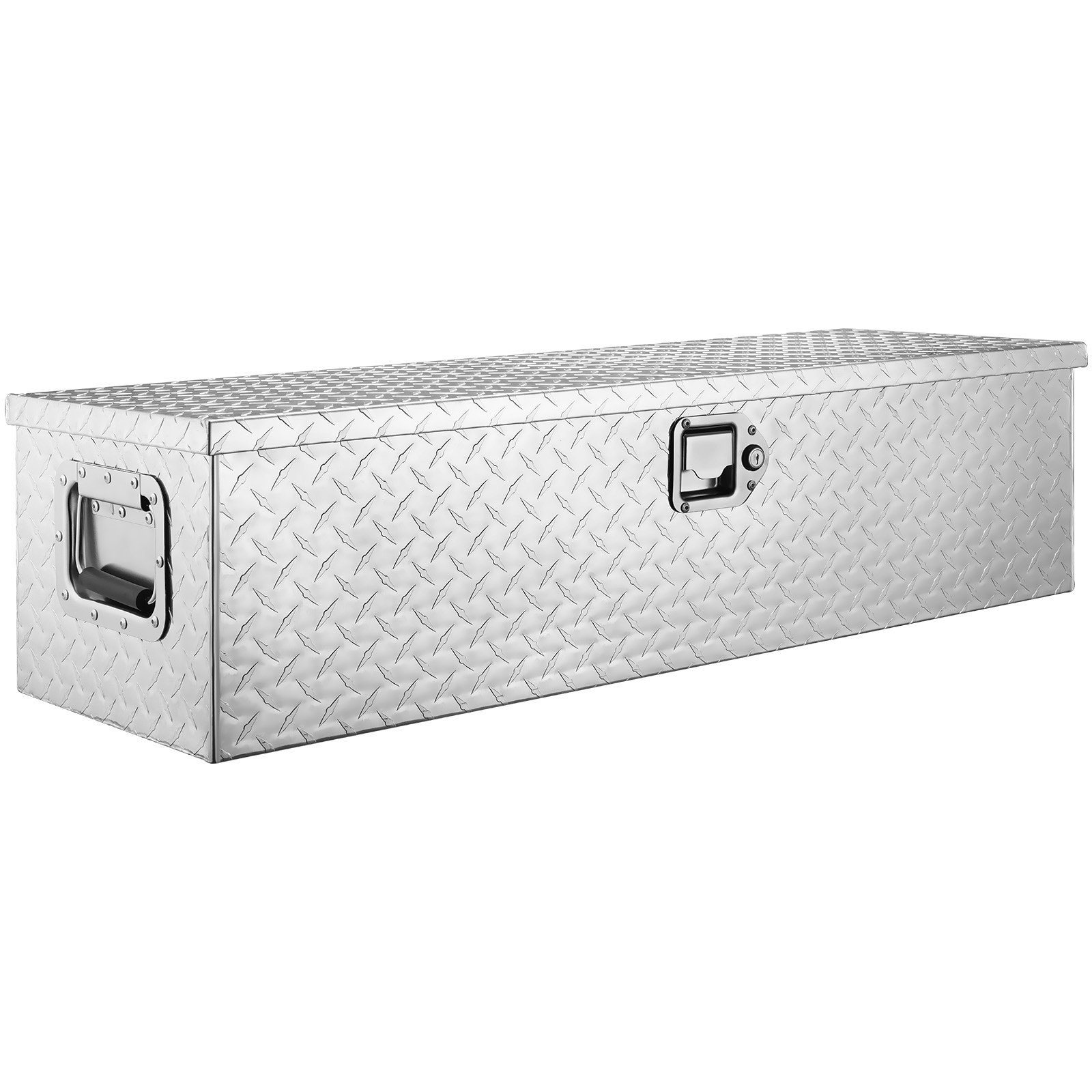 Heavy Duty Aluminium Truck Bed Tool Box With Lock And Side Handles_voghion.com